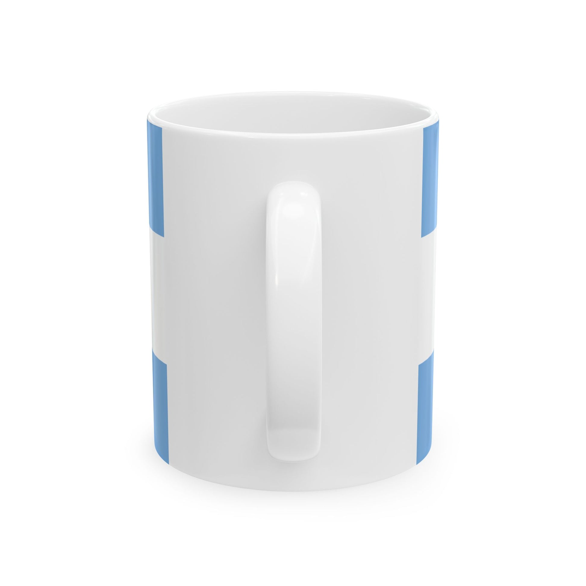 War Veterans Flag (Argentina) White Coffee Mug-Go Mug Yourself