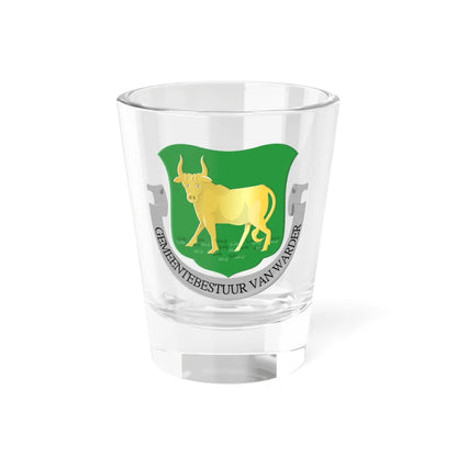 Warder wapen (Netherlands) (Coat of Arms) Shot Glass 1.5oz 1.5oz - Go Mug Yourself