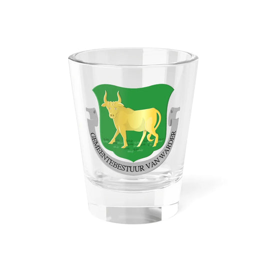 Warder wapen (Netherlands) (Coat of Arms) Shot Glass 1.5oz 1.5oz - Go Mug Yourself