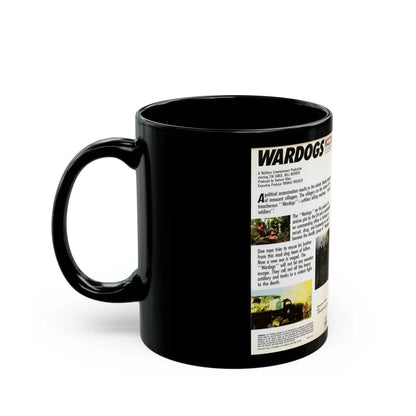 WARDOGS THE ASSASSINATION TEAM (VHS COVER) - Black Coffee Mug-Go Mug Yourself