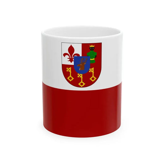 Waregem vlag (Belgium) White Coffee Mug 11oz - Go Mug Yourself