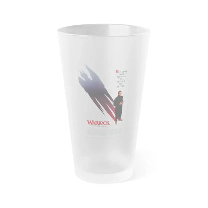 WARLOCK 1989 Movie Poster - Frosted Pint Glass 16oz 16oz Frosted - Go Mug Yourself