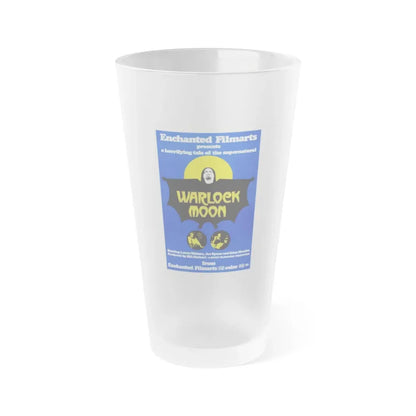 WARLOCK MOON 1973 Movie Poster - Frosted Pint Glass 16oz 16oz Frosted - Go Mug Yourself