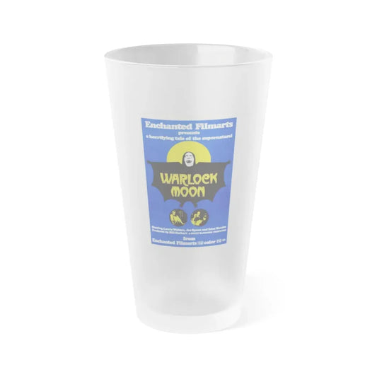 WARLOCK MOON 1973 Movie Poster - Frosted Pint Glass 16oz 16oz Frosted - Go Mug Yourself