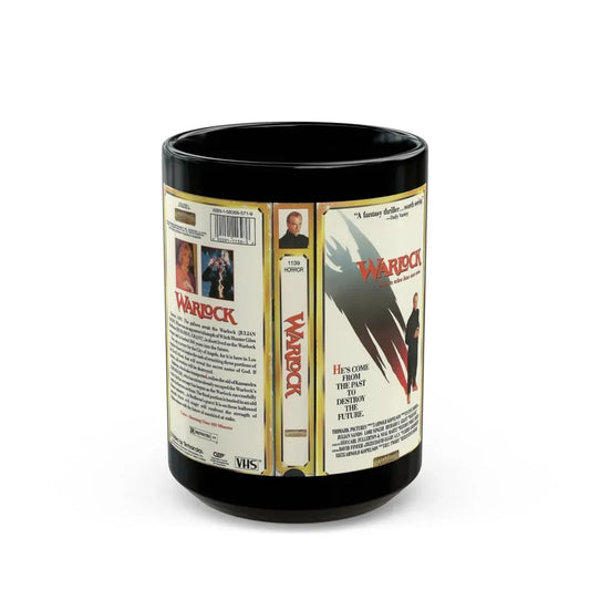 WARLOCK (VHS COVER) - Black Coffee Mug 15oz - Go Mug Yourself