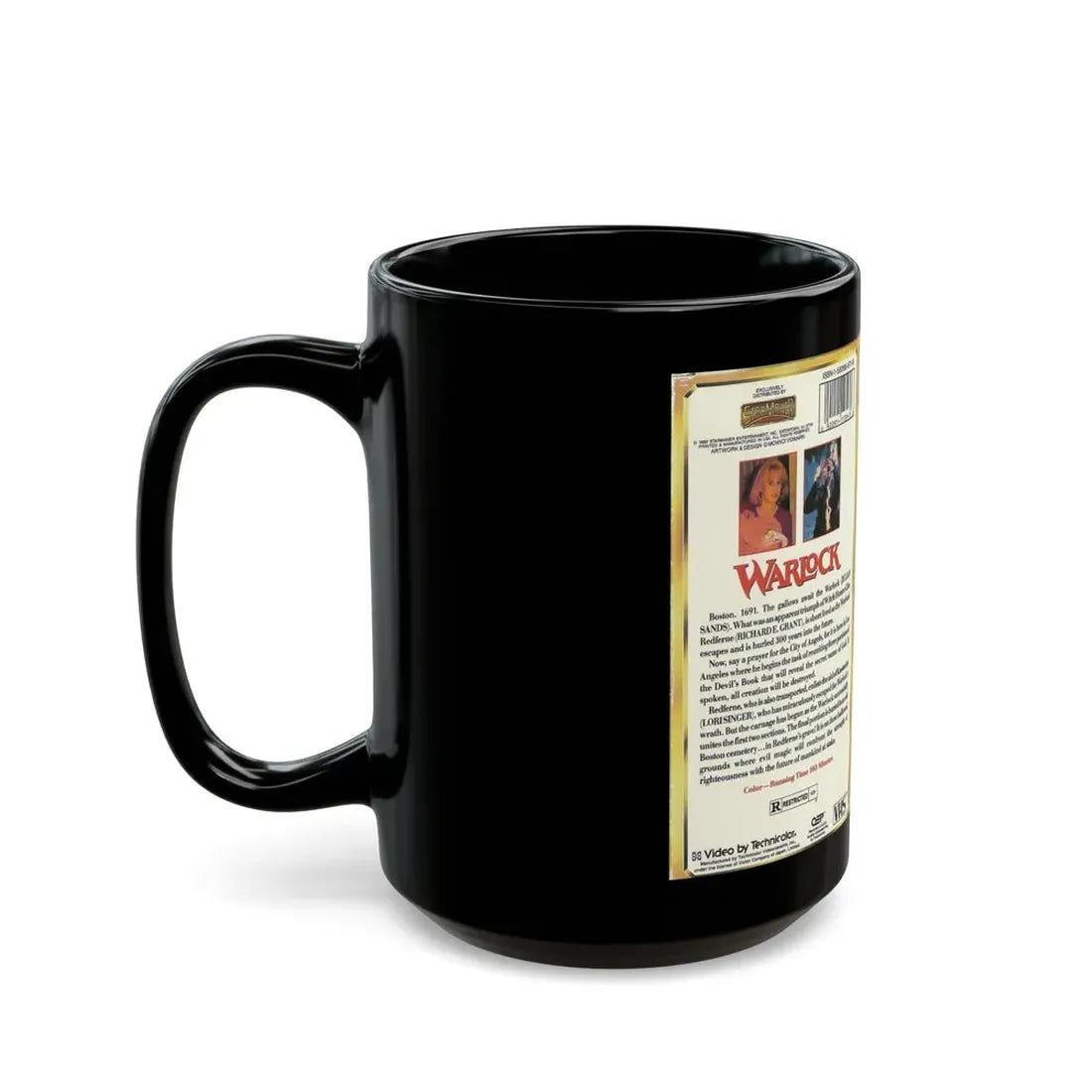 WARLOCK (VHS COVER) - Black Coffee Mug - Go Mug Yourself