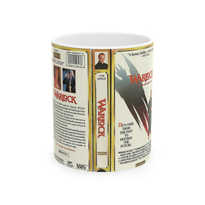 WARLOCK (VHS COVER) - White Coffee Mug-11oz-Go Mug Yourself