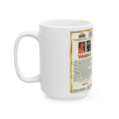 WARLOCK (VHS COVER) - White Coffee Mug-Go Mug Yourself