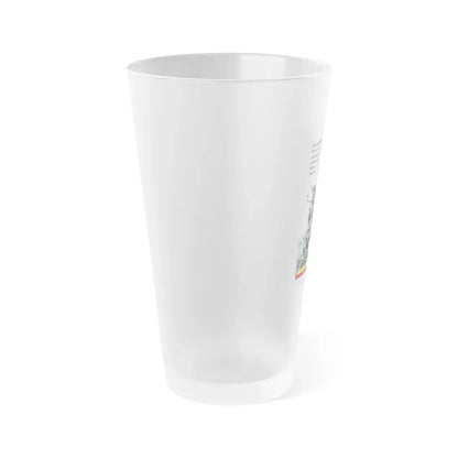 WARLORDS OF ATLANTIS 1978 Movie Poster - Frosted Pint Glass 16oz - Go Mug Yourself