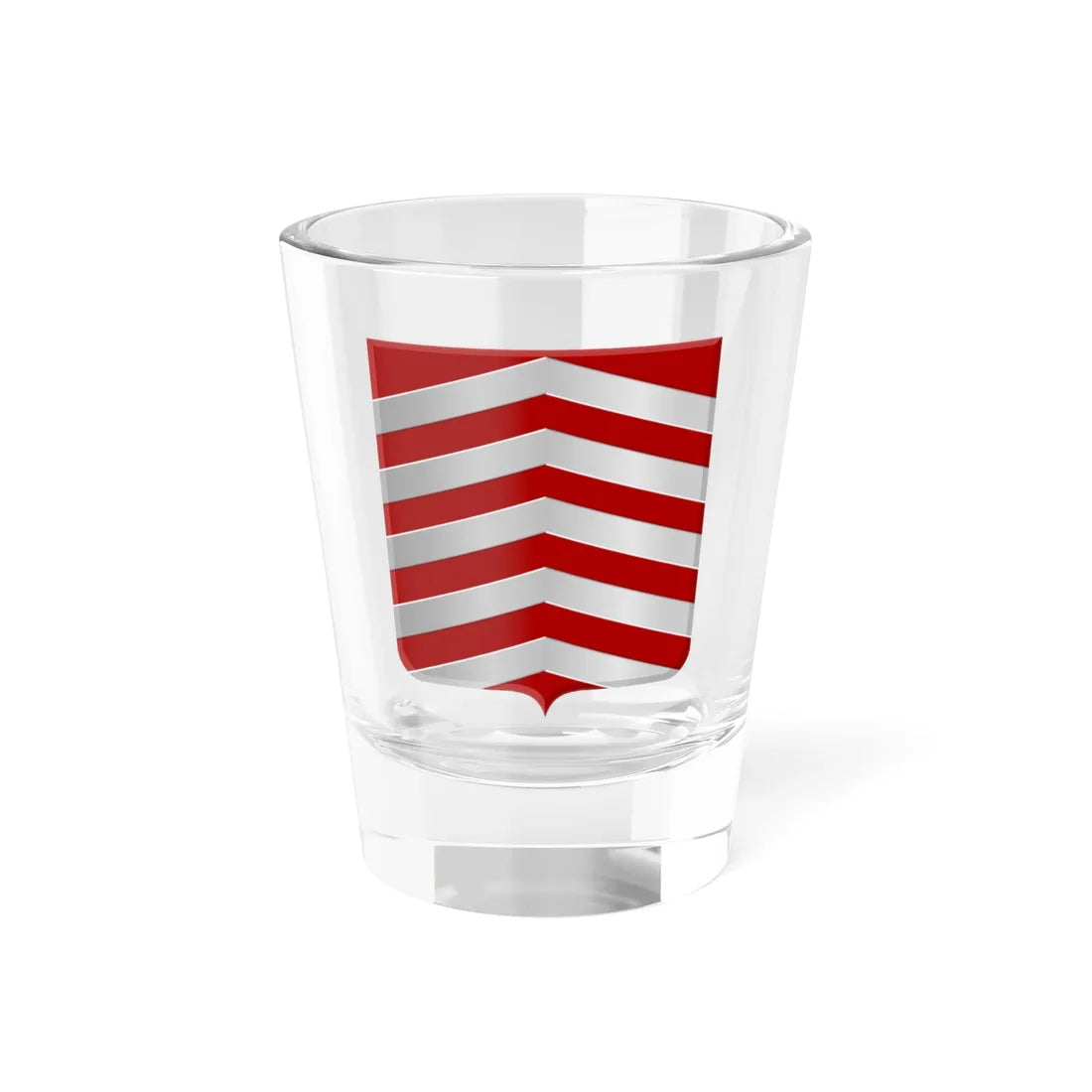 Warmenhuizen wapen (Netherlands) (Coat of Arms) Shot Glass 1.5oz 1.5oz - Go Mug Yourself
