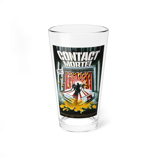 WARNING SIGN (FRENCH) 1985 Movie Poster - Pint Glass 16oz-16oz-Go Mug Yourself