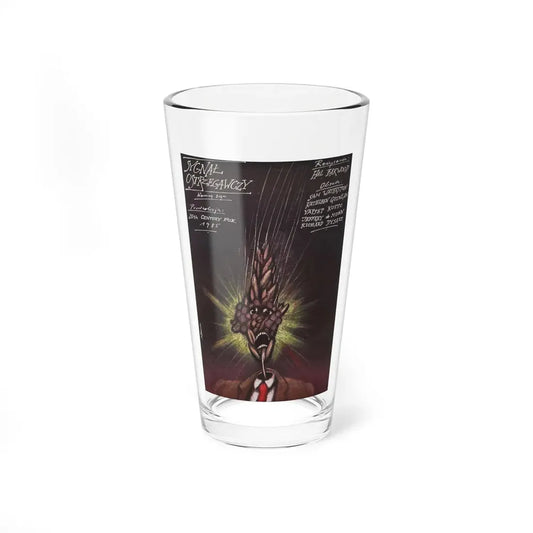 WARNING SIGN (POLISH) 1985 Movie Poster - Pint Glass 16oz 16oz - Go Mug Yourself