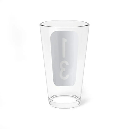 Warren County 13 NY tab (New York) (Road Sign) Pint Glass 16oz - Go Mug Yourself
