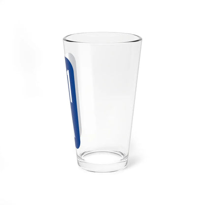 Warren County 21A NY tab (New York) (Road Sign) Pint Glss 16oz - Go Mug Yourself