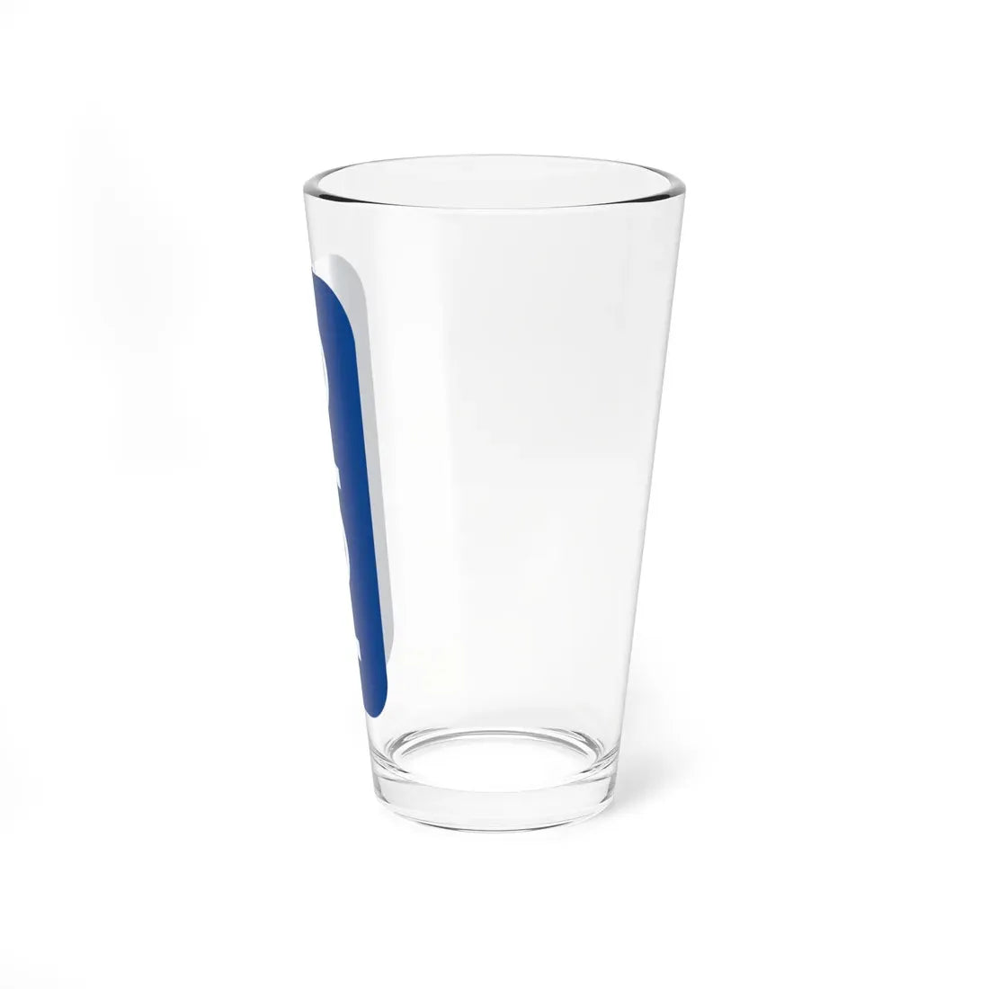 Warren County 22 NY tab (New York) (Road Sign) Pint Glass 16oz - Go Mug Yourself