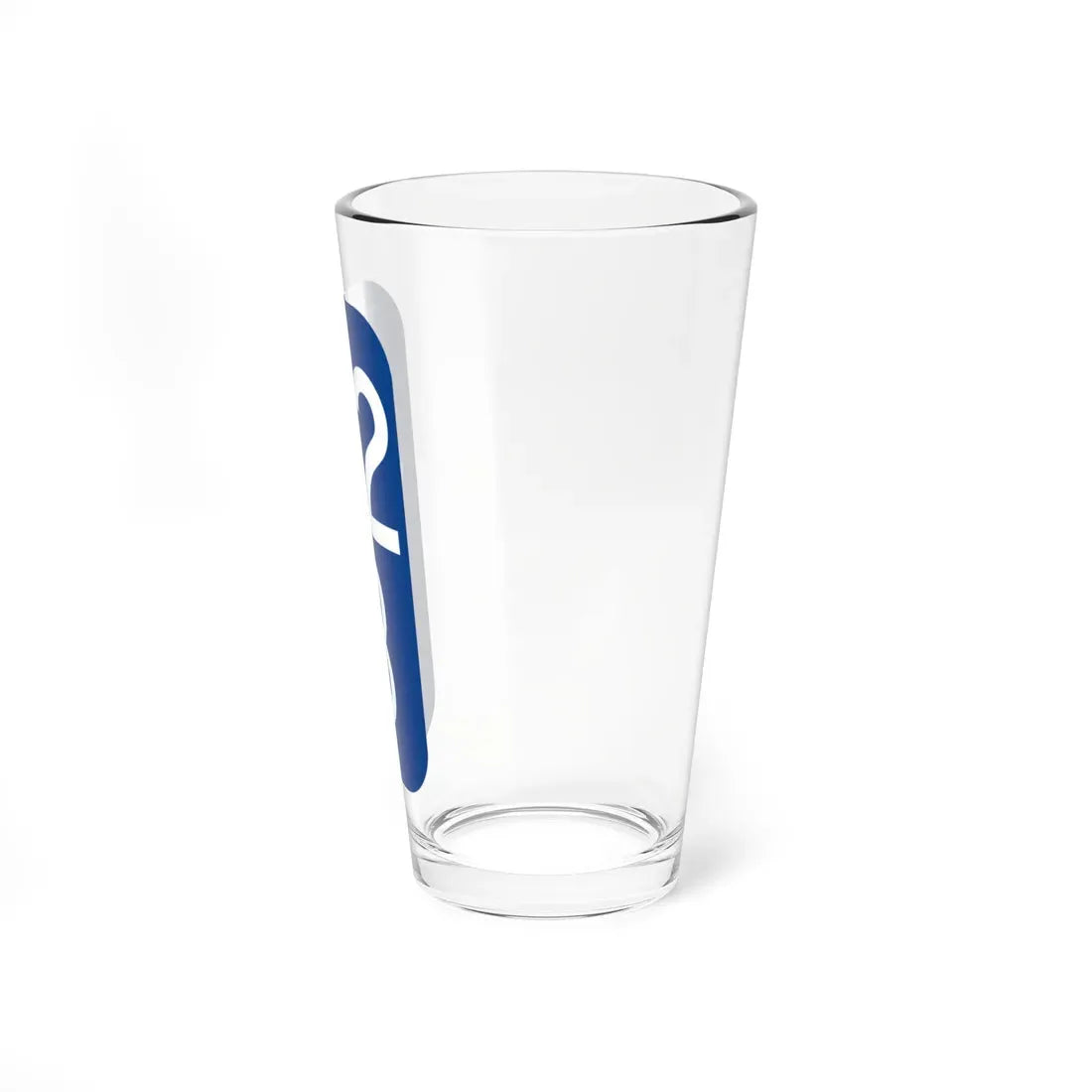 Warren County 32B NY tab (New York) (Road Sign) Pint Glass 16oz - Go Mug Yourself