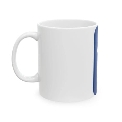 Warren County 46 NY tab (New York) (Road Sign) White Coffee Mug - Go Mug Yourself