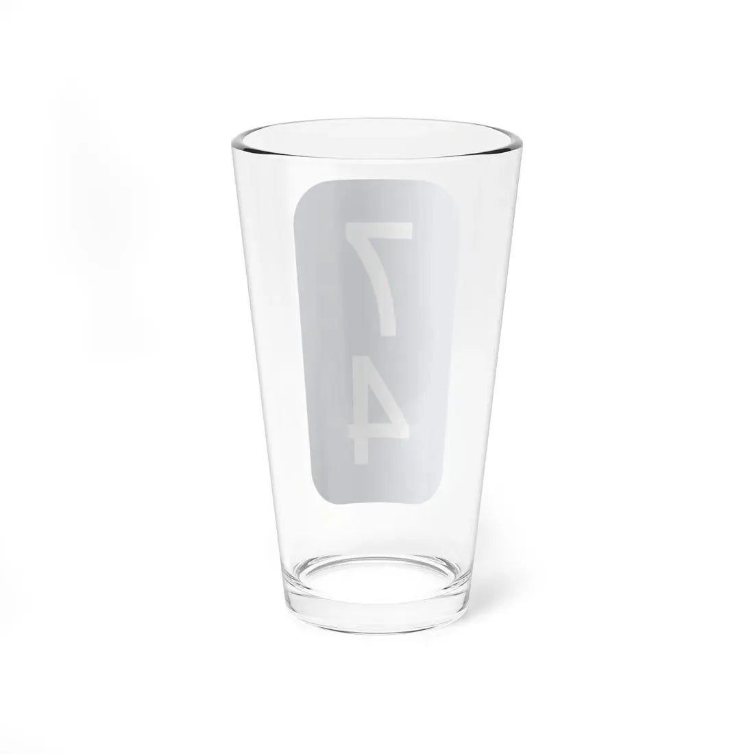 Warren County 74 NY tab (New York) (Road Sign) Pint Glass 16oz - Go Mug Yourself