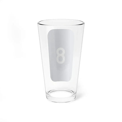 Warren County 8 NY tab (New York) (Road Sign) Pint Glass 16oz - Go Mug Yourself