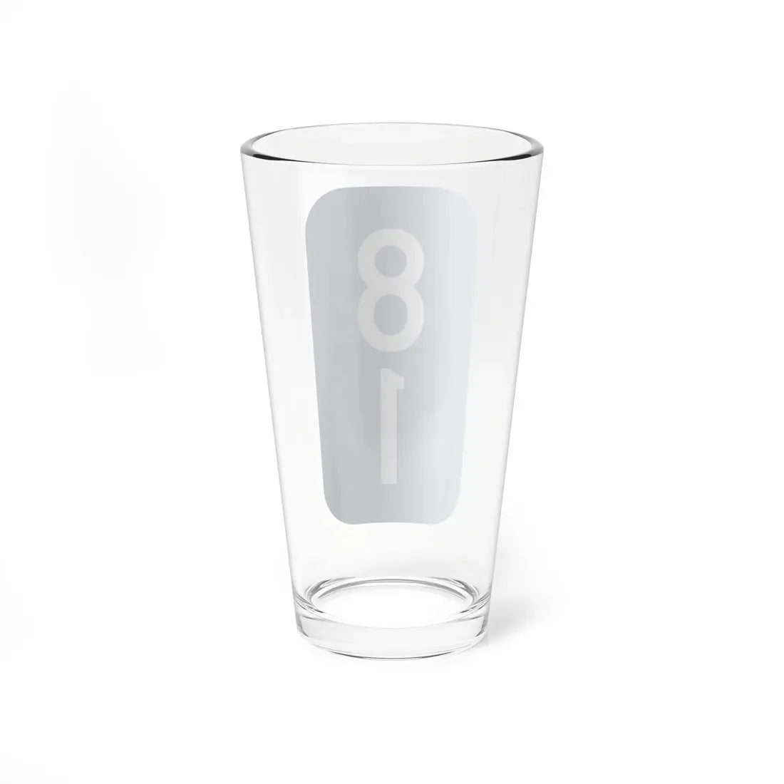 Warren County 81 NY tab (New York) (Road Sign) Pint Glass 16oz - Go Mug Yourself
