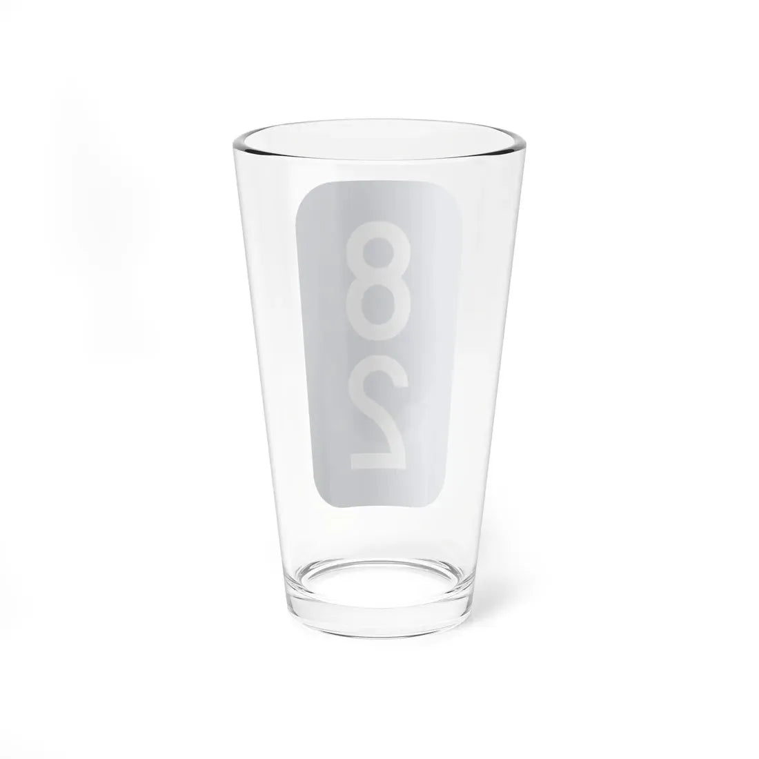 Warren County 82 NY tab (New York) (Road Sign) Pint Glass 16oz - Go Mug Yourself