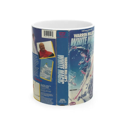 WARREN MILLERS WHITE MAGIC (VHS COVER) - White Coffee Mug 11oz - Go Mug Yourself
