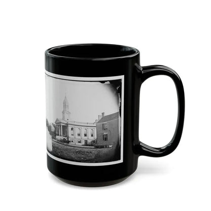 Warrenton, Va. Courthouse (U.S. Civil War) Black Coffee Mug - Go Mug Yourself