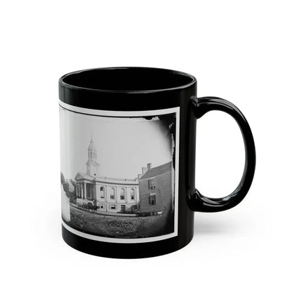 Warrenton, Va. Courthouse (U.S. Civil War) Black Coffee Mug - Go Mug Yourself