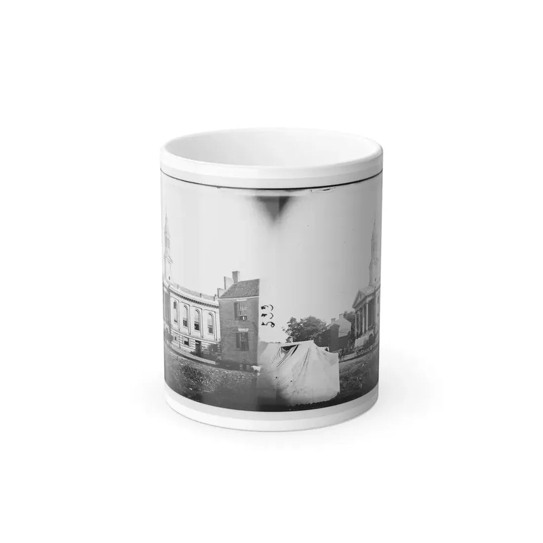 Warrenton, Va. Courthouse (U.S. Civil War) Color Changing Coffee Mug 11oz Default Title 11oz - Go Mug Yourself