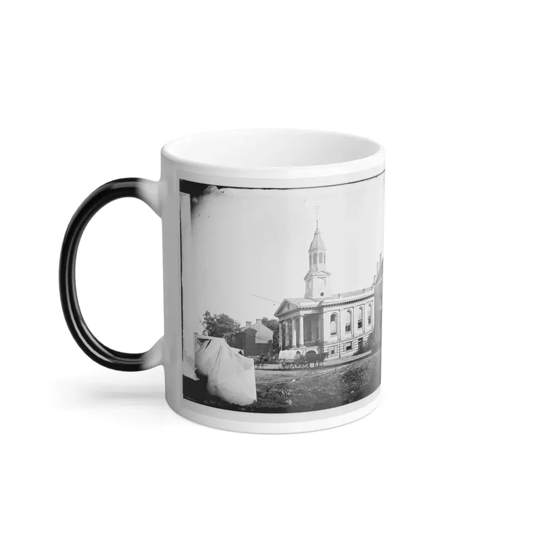 Warrenton, Va. Courthouse (U.S. Civil War) Color Changing Coffee Mug 11oz - Go Mug Yourself