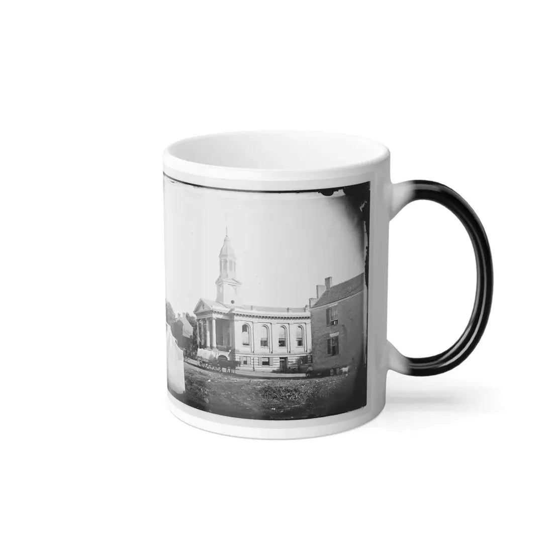Warrenton, Va. Courthouse (U.S. Civil War) Color Changing Coffee Mug 11oz - Go Mug Yourself
