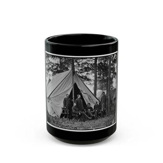 Warrenton, Va. Dr. Jonathan Letterman, Medical Director Of The Army Of The Potomac And Staff (U.S. Civil War) Black Coffee Mug 15oz - Go Mug Yourself