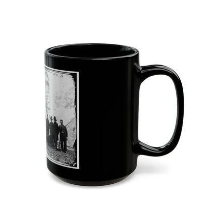 Warrenton, Va. Gen. Ambrose E. Burnside And Staff; Another View (U.S. Civil War) Black Coffee Mug - Go Mug Yourself