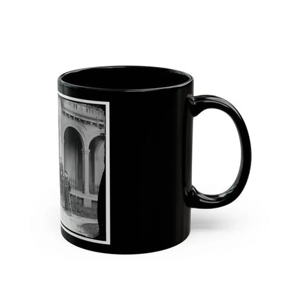Warrenton, Va. Gen. Edwin V. Sumner And Staff (U.S. Civil War) Black Coffee Mug - Go Mug Yourself