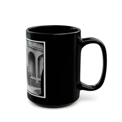 Warrenton, Va. Gen. Edwin V. Sumner And Staff (U.S. Civil War) Black Coffee Mug - Go Mug Yourself