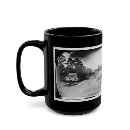 Warrenton, Va. Outskirts Of Town With Courthouse In Distance (U.S. Civil War) Black Coffee Mug - Go Mug Yourself