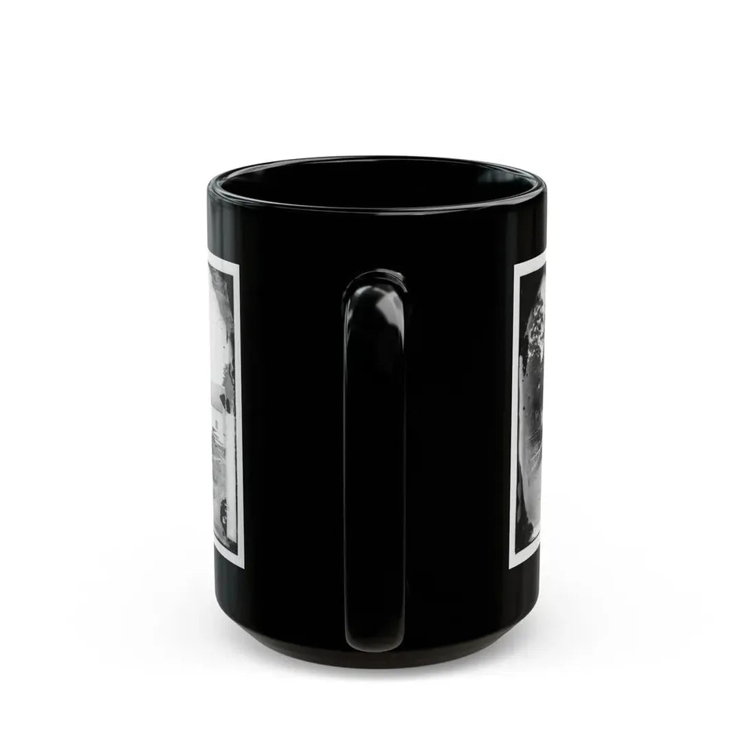 Warrenton, Va. Outskirts Of Town With Courthouse In Distance (U.S. Civil War) Black Coffee Mug - Go Mug Yourself