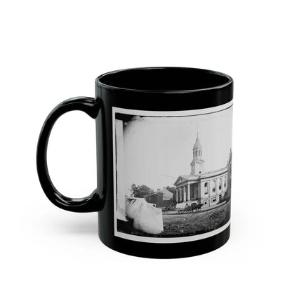 Warrenton, Va. Courthouse (U.S. Civil War) Black Coffee Mug-Go Mug Yourself