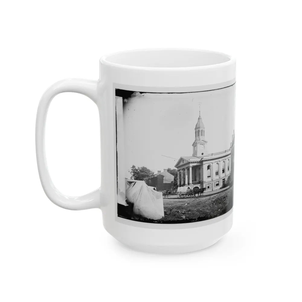 Warrenton, Va. Courthouse (U.S. Civil War) White Coffee Mug-Go Mug Yourself