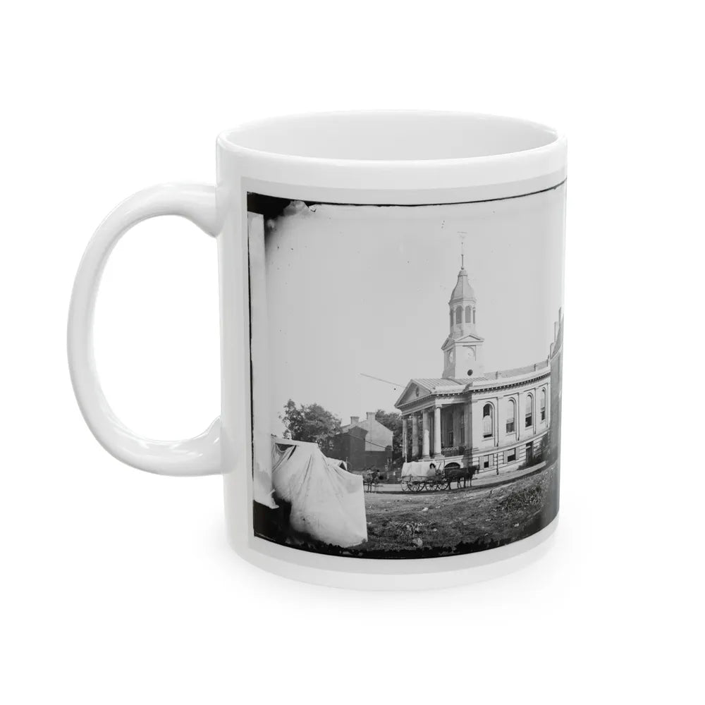 Warrenton, Va. Courthouse (U.S. Civil War) White Coffee Mug-Go Mug Yourself