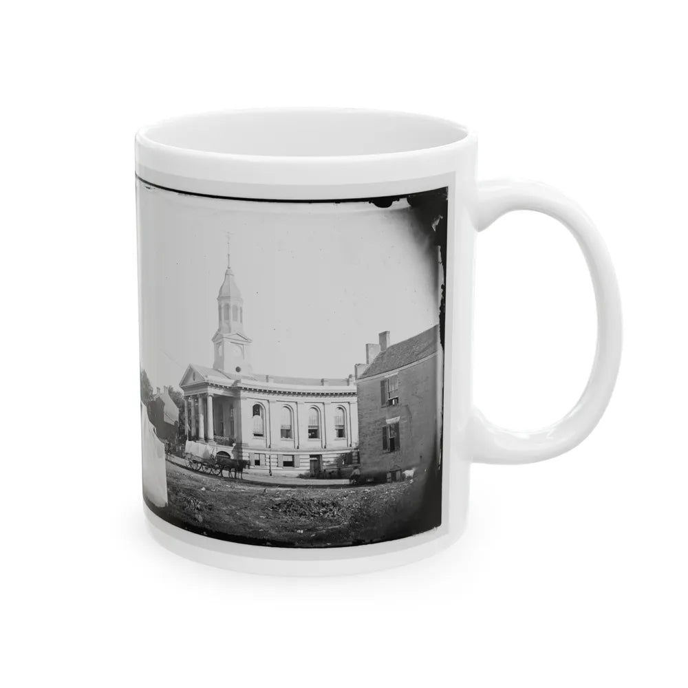 Warrenton, Va. Courthouse (U.S. Civil War) White Coffee Mug-Go Mug Yourself