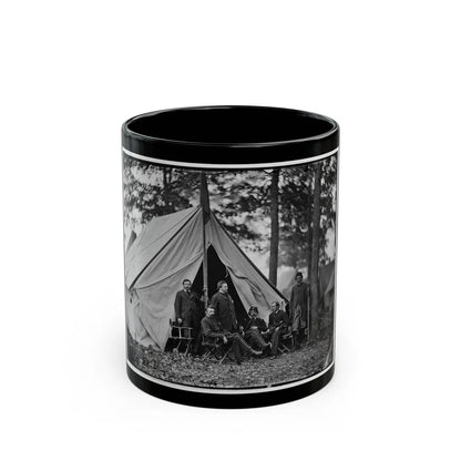 Warrenton, Va. Dr. Jonathan Letterman, Medical Director Of The Army Of The Potomac And Staff (U.S. Civil War) Black Coffee Mug-11oz-Go Mug Yourself