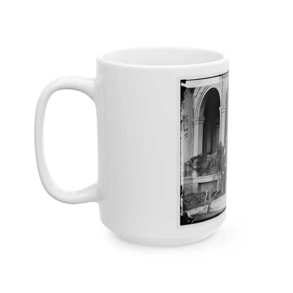 Warrenton, Va. Gen. Edwin V. Sumner And Staff (U.S. Civil War) White Coffee Mug-Go Mug Yourself