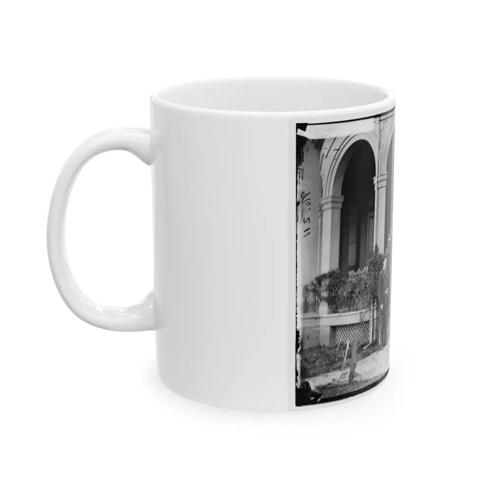 Warrenton, Va. Gen. Edwin V. Sumner And Staff (U.S. Civil War) White Coffee Mug-Go Mug Yourself