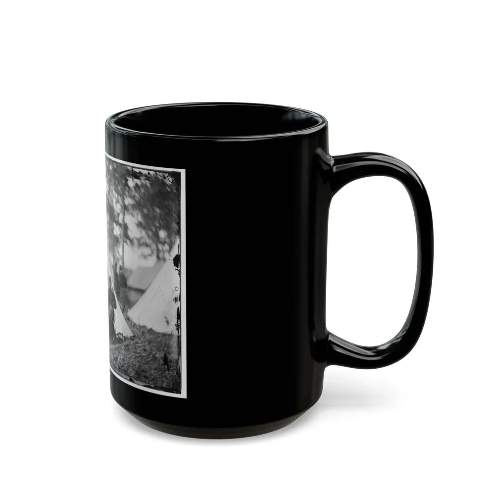 Warrenton, Va. Maj. Charles J. Whiting, Capt. James E. Harrison, And Capt. Wesley W. Owens Of The 5th U.S. Cavalry (U.S. Civil War) Black Coffee Mug-Go Mug Yourself