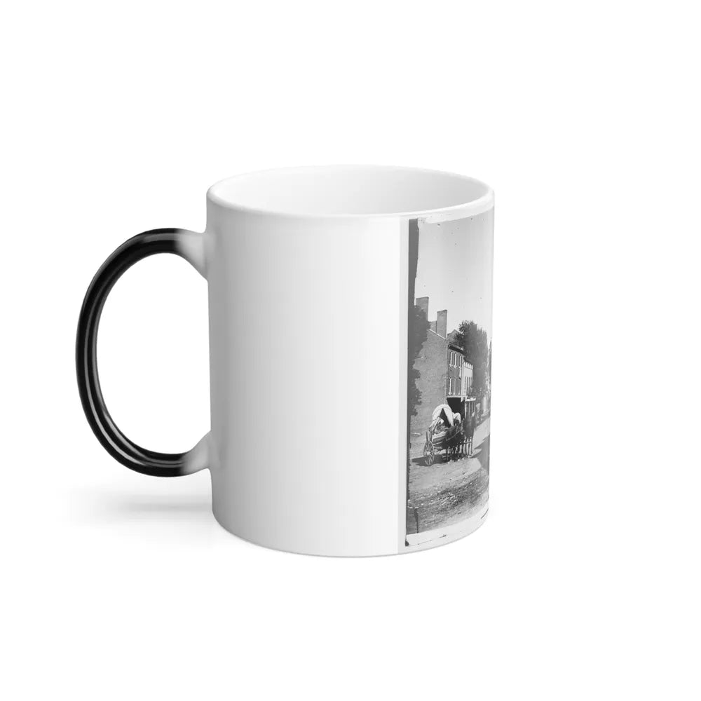 Warrenton, Va. Street in Front of Courthouse (U.S. Civil War) Color Changing Coffee Mug 11oz-Go Mug Yourself