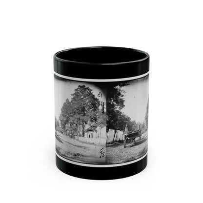 Warrenton, Virginia. Street View (U.S. Civil War) Black Coffee Mug 11oz - Go Mug Yourself