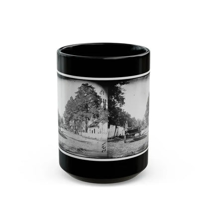 Warrenton, Virginia. Street View (U.S. Civil War) Black Coffee Mug 15oz - Go Mug Yourself