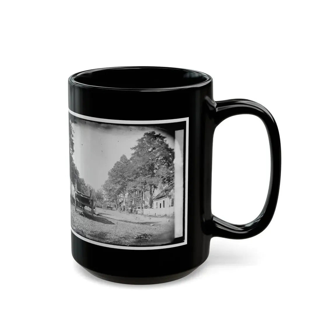 Warrenton, Virginia. Street View (U.S. Civil War) Black Coffee Mug - Go Mug Yourself