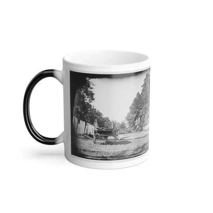 Warrenton, Virginia. Street View (U.S. Civil War) Color Changing Coffee Mug 11oz - Go Mug Yourself